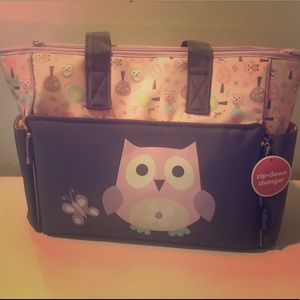 Baby girl new diaper bag